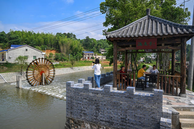 益阳 筒车坝 乡村建设 美丽屋场 宜居 新乡村 人居环境 休闲 