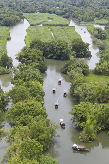 杭州 西溪湿地公园 天堂绿肺 生态 旅游胜地 摇橹船 城中次生湿地