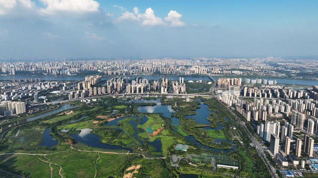 长沙  洋湖  湿地公园