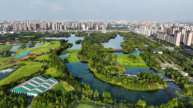长沙  洋湖  湿地公园