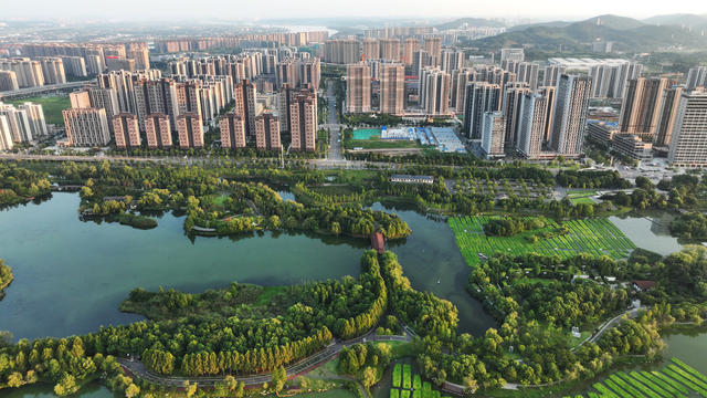 长沙  洋湖  湿地公园