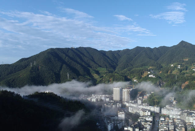 天然空调城 桂东县县城 森林 天然氧吧