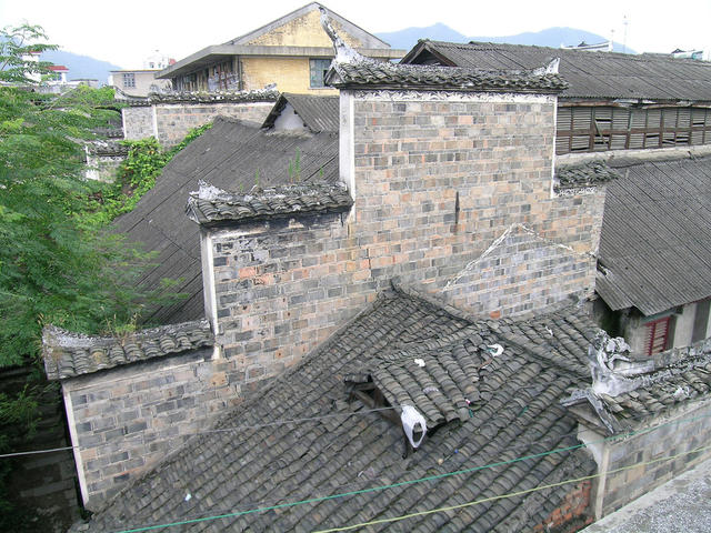 民居 建筑  乾州 老房子