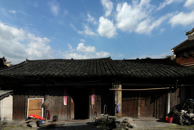 民居 建筑  乾州 老房子