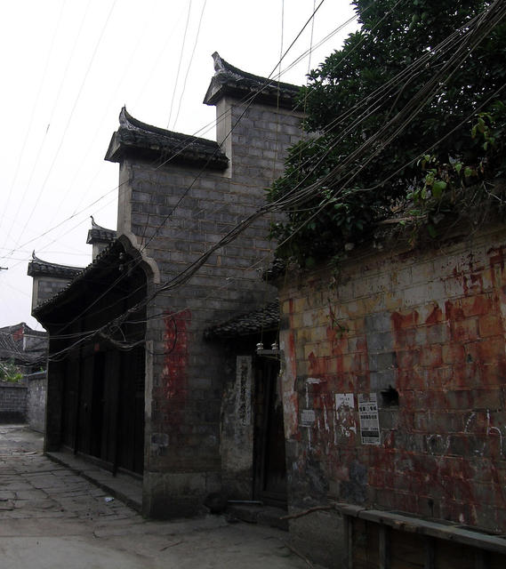 民居 建筑  乾州 老房子