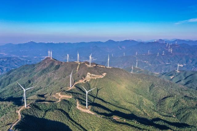 风电 新能源 绿色发展 风力 风能 高山