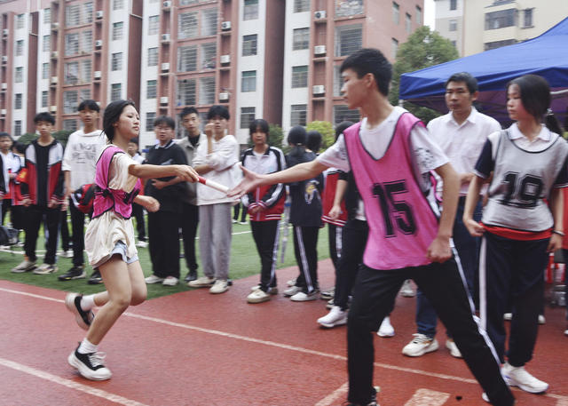 嘉禾：校园运动会   激情展风采