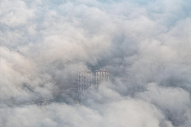 日出
晨雾
云海
