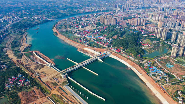 犬木塘 水库枢纽 下闸 蓄水 节水 供水 水利