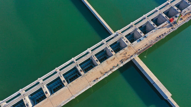 犬木塘 水库枢纽 下闸 蓄水 节水 供水 水利