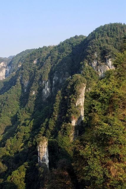 土家族 湘西 吉首 苗族 吉首 矮寨 大峡谷 风光 自然