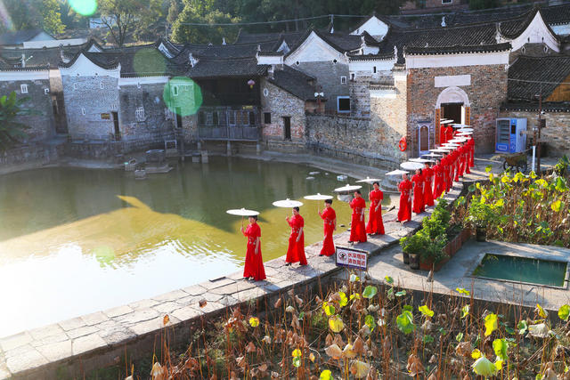 古村  旗袍  重阳