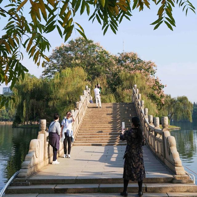 湖南烈士公园，秋色怡人，赏秋，打卡