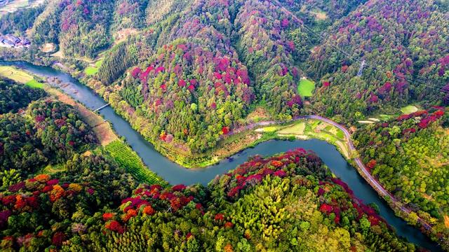 湖南 通道 乡村 深秋 美景