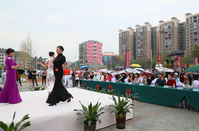 旗袍  艺术  大赛  走秀