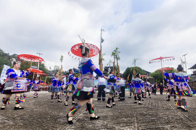 湖南 通道 侗族 开展 芦笙 艺术节 活动