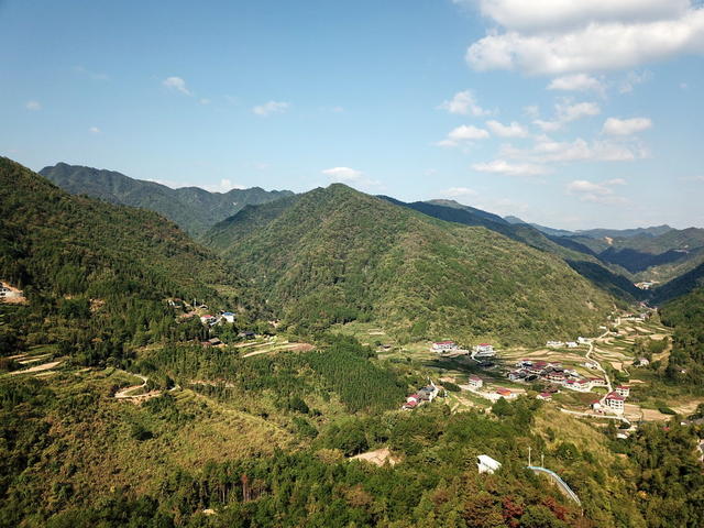 航拍囗安化囗大山