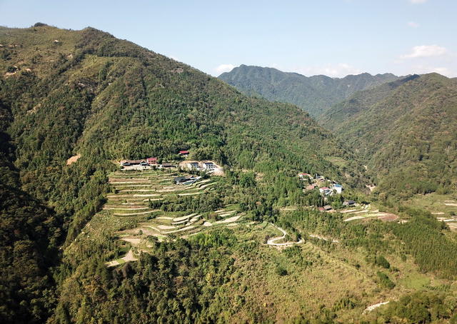 航拍囗安化囗大山