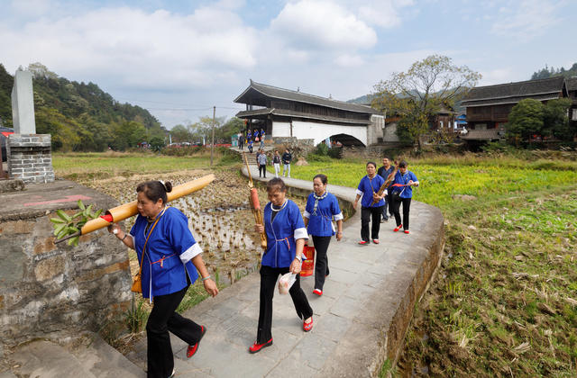 通道 侗族  芦笙节