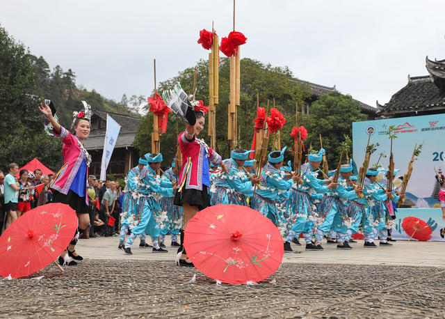 湖南   通道    侗族   户外   健身   芦笙节    非遗