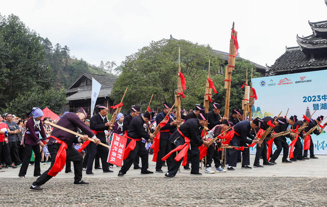 湖南   通道    侗族   户外   健身   芦笙节    非遗