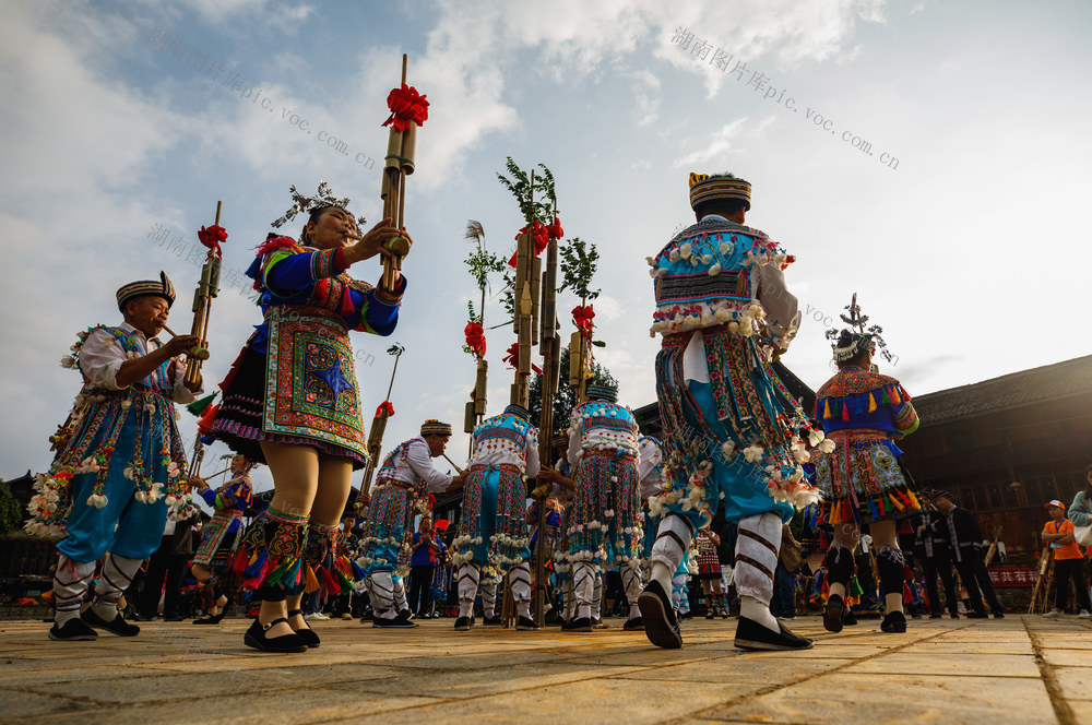湖南   通道    侗族   户外   健身   芦笙节    非遗