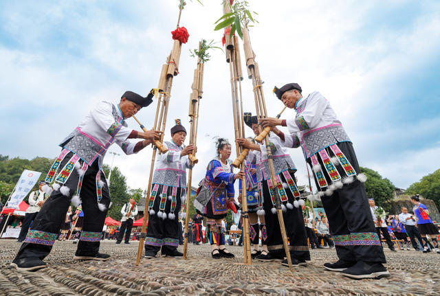 通道 侗族  芦笙节