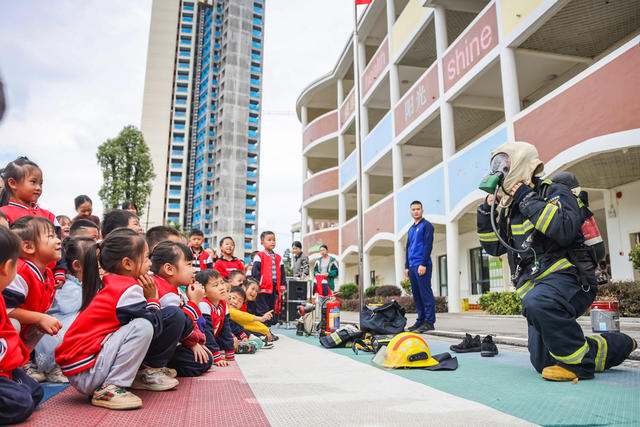 消防安全 消防演练 校园 消防知识 安全