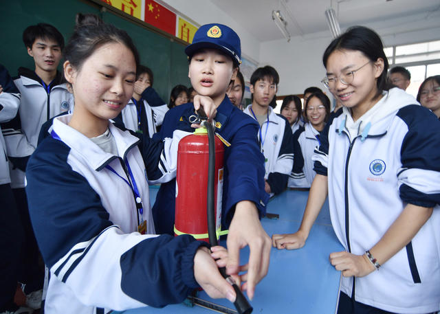 嘉禾：消防安全知识进校园