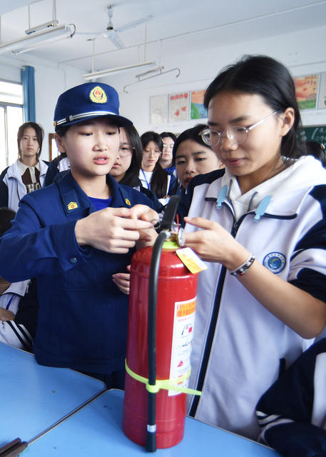 嘉禾：消防安全知识进校园