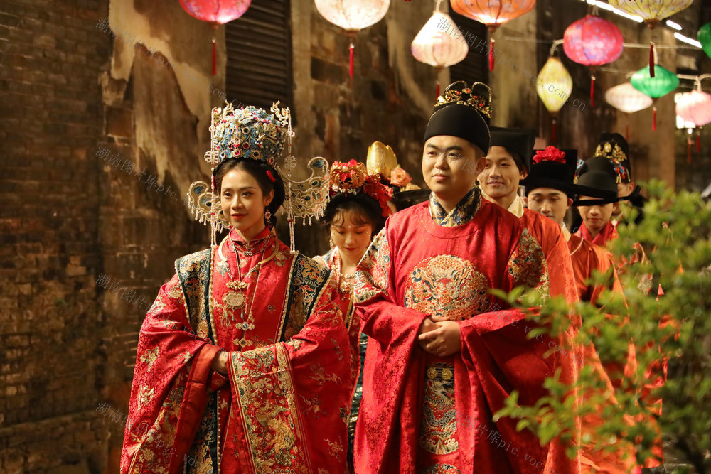 “汉婚大典”韵古城
