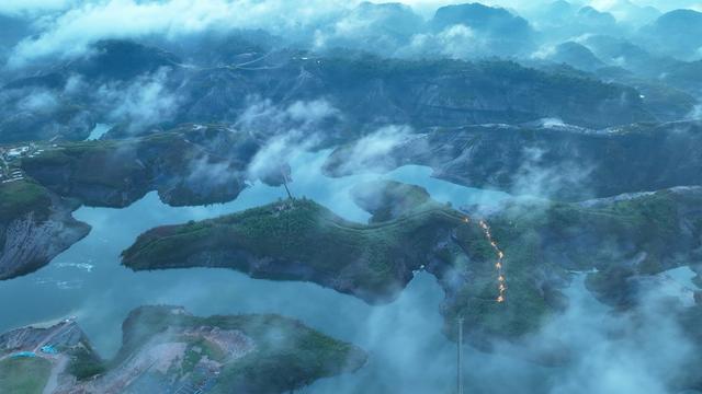 湖南  郴州   高椅岭  废渣排放  灰坝  华丽蝶变   网红景区  黄建华