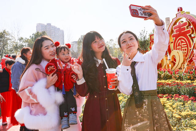 临武县--花团锦簇庆新年