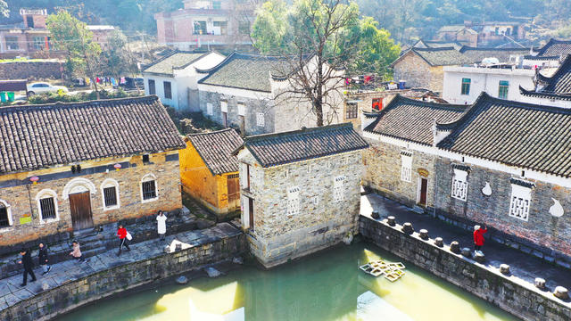 古村  旅游  美景  春节