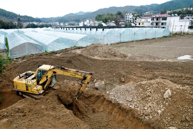 湖南桂东 田地  耕 群众