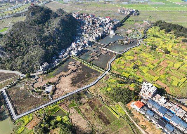 春日
油菜花
安居工程
四好农村公路
道县
