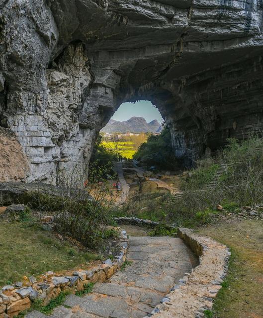 天坑
月岩
道县
油菜花
