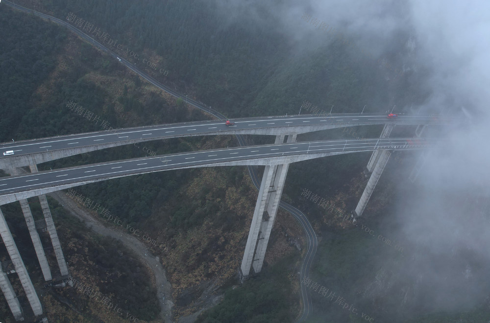 湖南炎陵 “东方一号公路” 梦幻天桥 武深高速 四峰山大峡谷