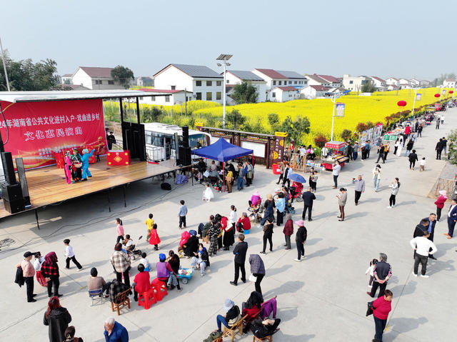 文化  戏曲  古装剧  现代戏  荆河戏  京剧  乡村  油菜花海  