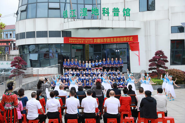 湿地科普教育  研学活动 双减教育  小学教育  麻阳锦江小学 观鸟活动