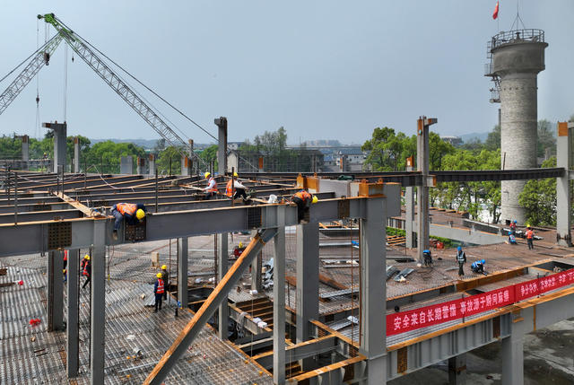 博物馆建设施工忙