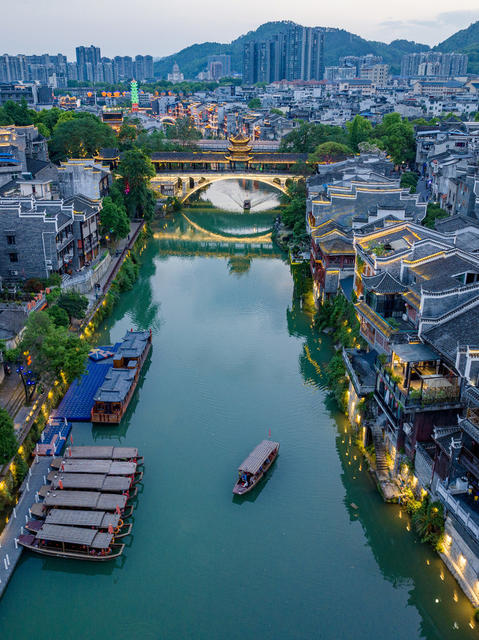 吉首 乾州古城 夜游 文旅 