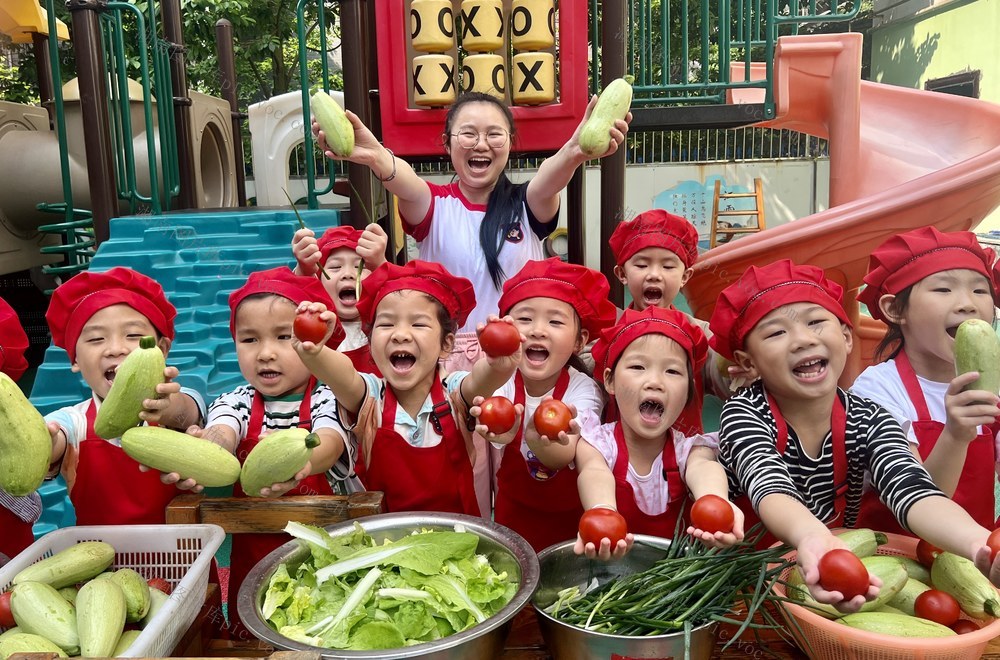 “我是劳动小能手”
