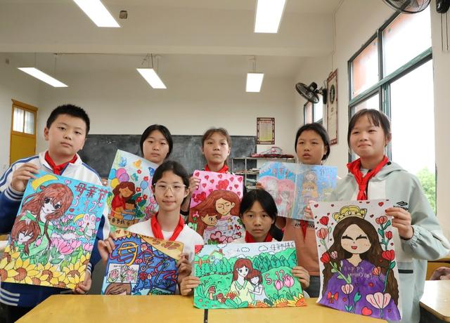  巧手绘妈妈      感恩“母亲节”
