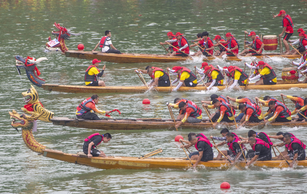 龙船赛
道县
国家非遗
