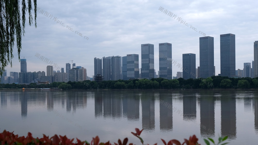 湘江长沙段，退出警戒水位