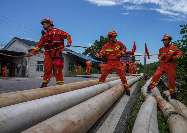 消防救援 抗洪救灾