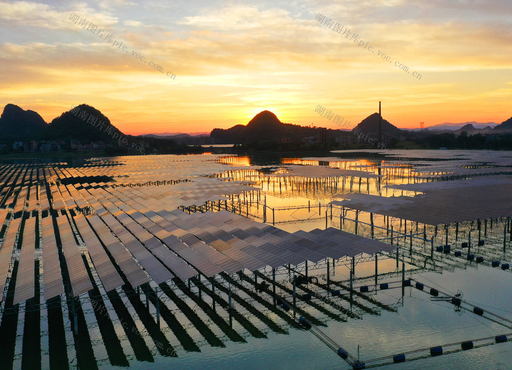 嘉禾：渔光互补  绿水发展