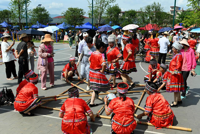 六月六 尝新节 民俗  活动  文化  文艺  节庆  游客 旅游 民间艺人 民俗节庆 