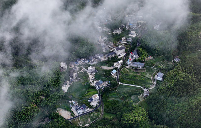 湖南桂东 村庄 金洞村  中国美丽休闲乡村 避暑胜地 蒸烤 凉资源